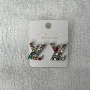 Lyn Lyn Multicolor Crystal Earrings